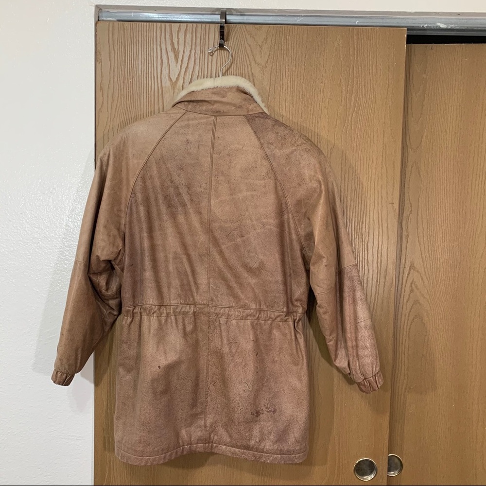 Wilson Adventure Bound Distressed Leather Jacket - Picture 7 of 11